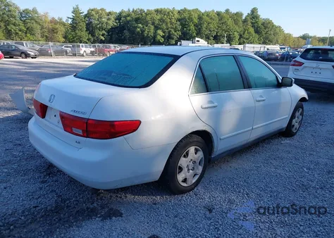 2005 Honda Accord 2.4 Lx из США, поврежденный, VIN 1HGCM56475A163658